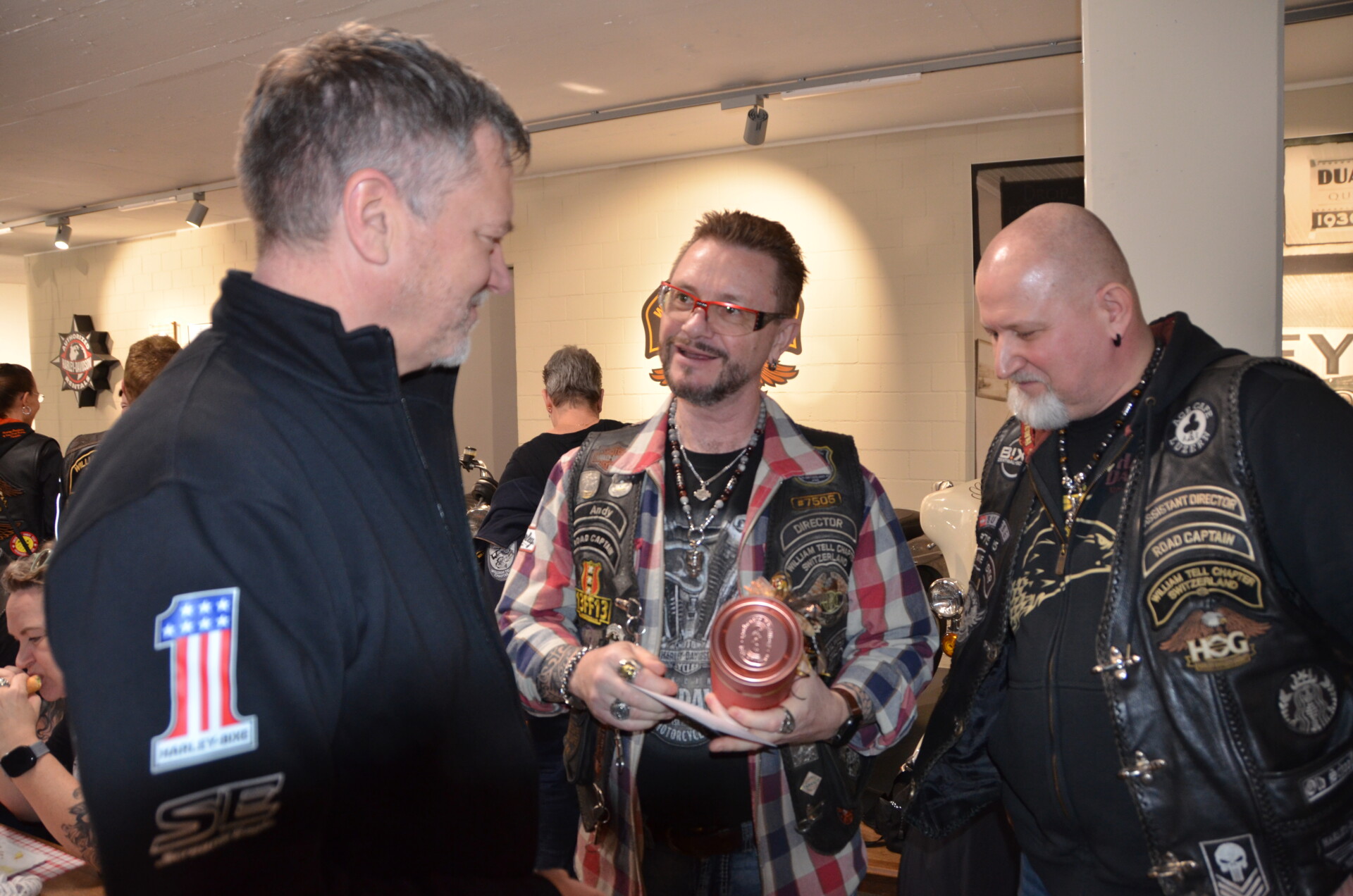 Corner mit Apéro zum 60. von Andy – oder: Wenn das Chapter langsam in die Oldtimer-Klasse kommt